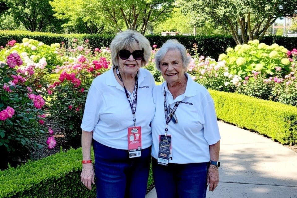 Ginger Henthorn and Carolyn Strelau