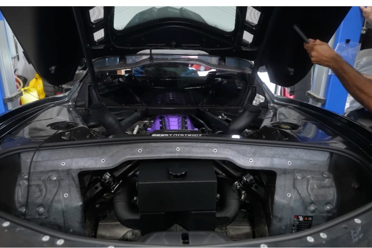 C8 Corvette twin-turbo kit