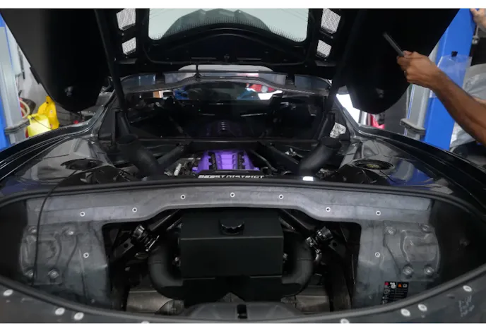 C8 Corvette twin-turbo kit