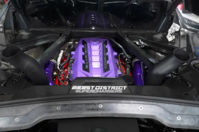 C8 Corvette twin-turbo kit
