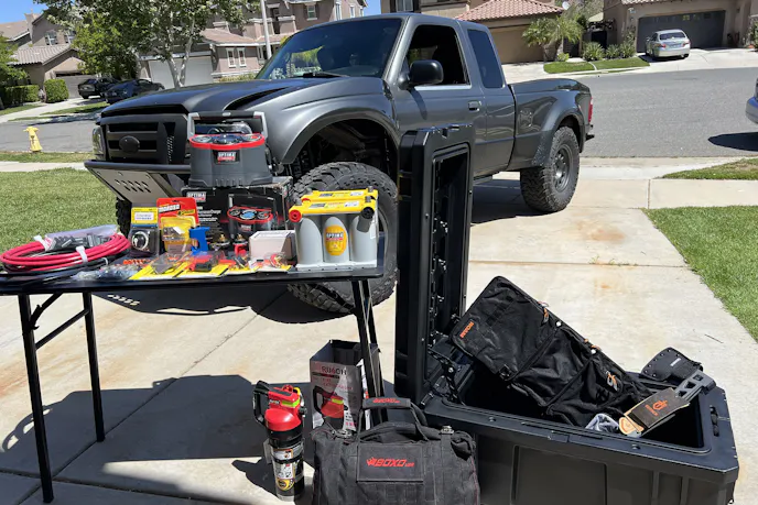 Ultimate PreRunner Ford Ranger Dual Battery System Upgrade