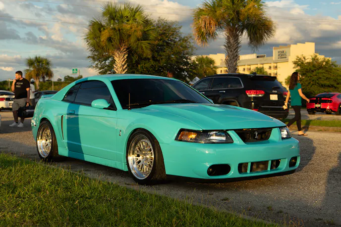 Color changed Cobra Mustang