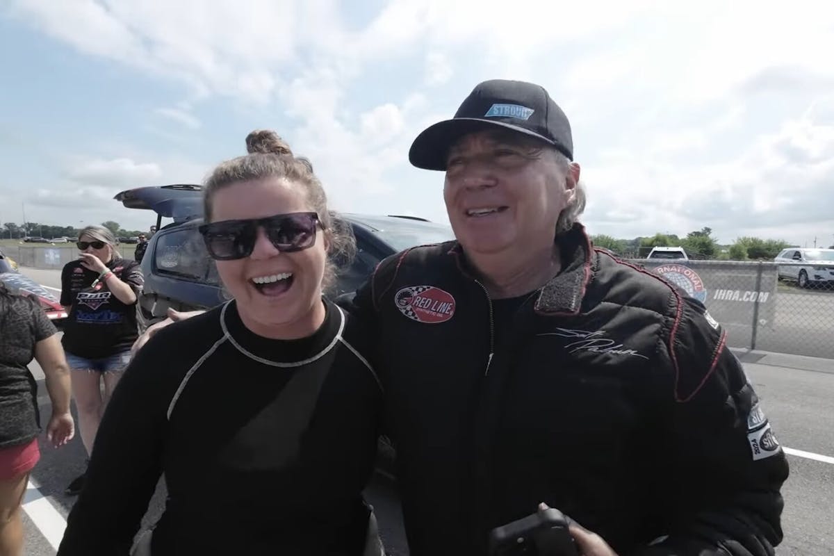 Krista Baldwin together with Scott Palmer