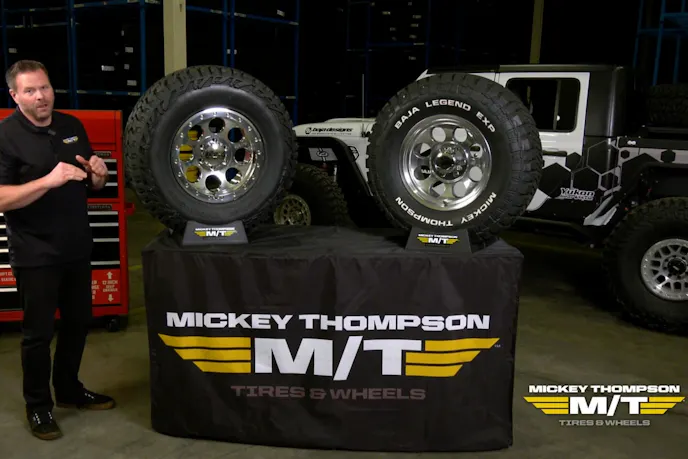 Mickey Thompson's Hybrid A/T Tires