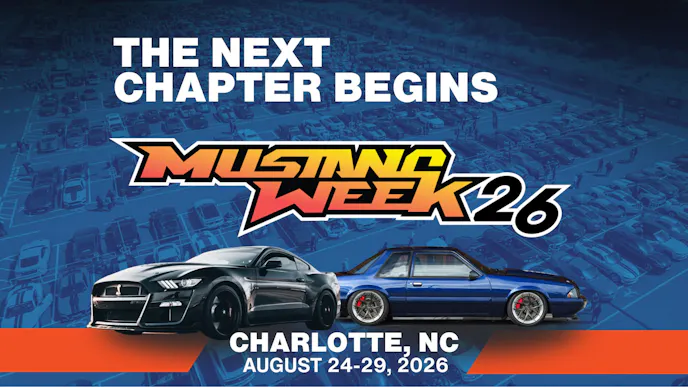 Mustang Week 2026 Charlotte Announcement