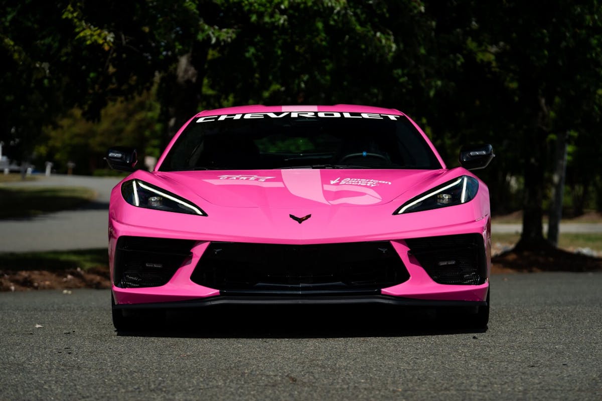 Pink Corvette Stringray
