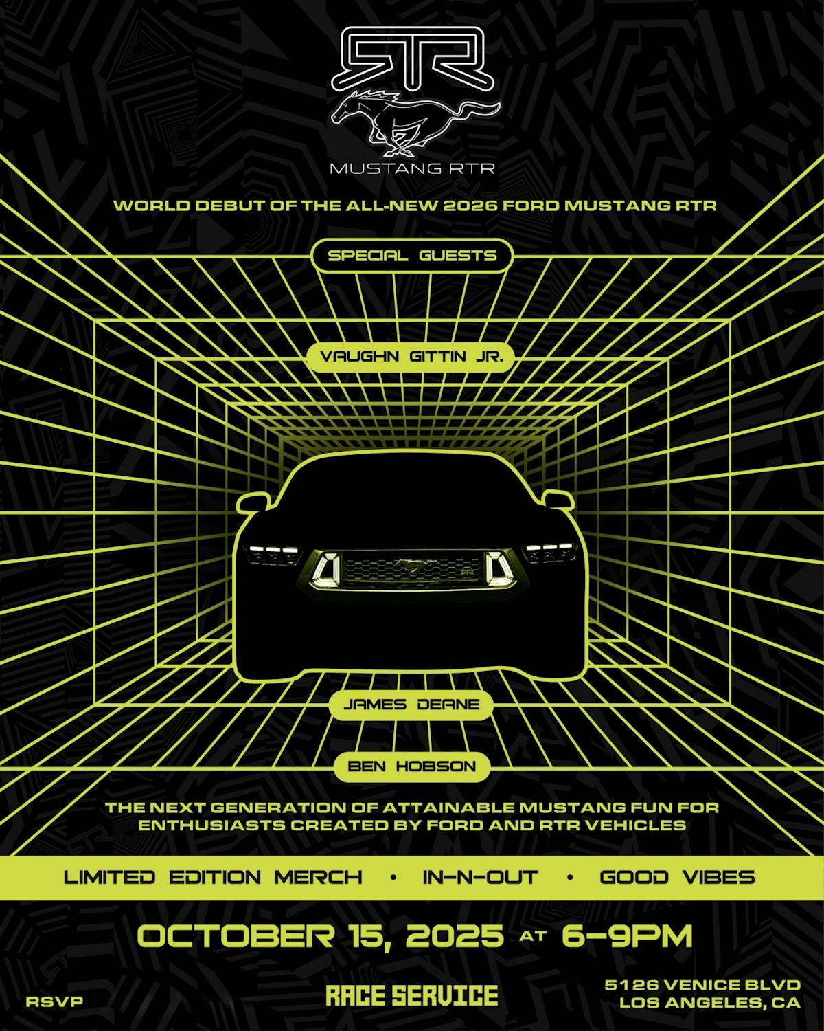 2026 Ford Mustang RTR