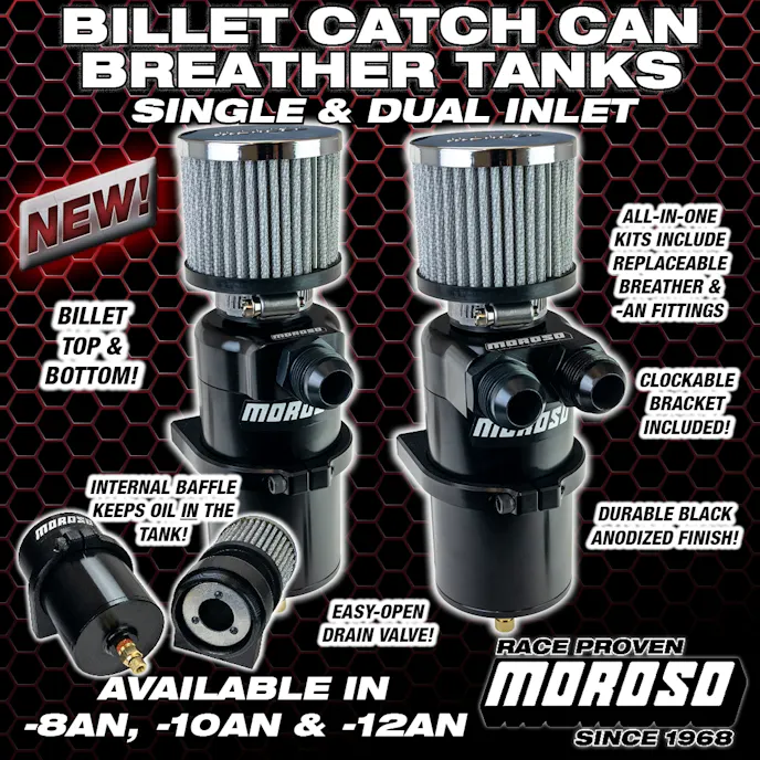 Moroso Catch Cans