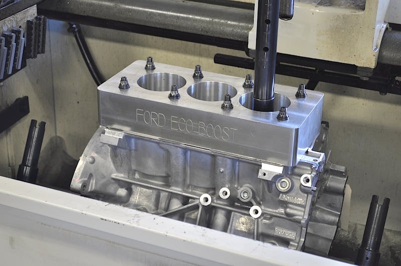 Block Machine Work Cylinder Honing (4)