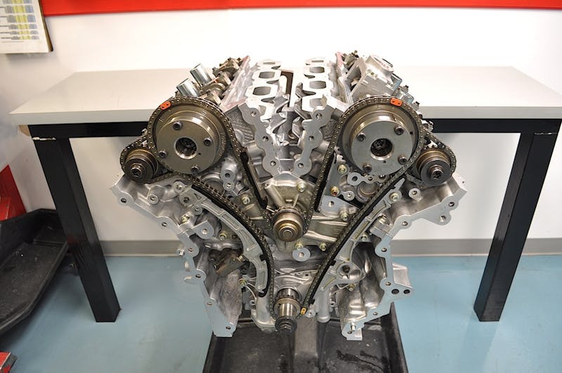 Cylinder Heads Installed and Timed (19)