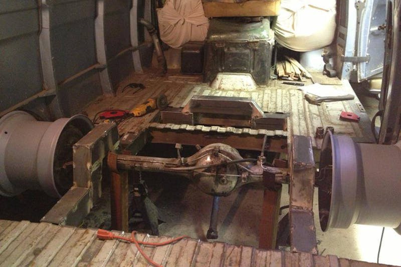 Rear-Frame-Work-Completed