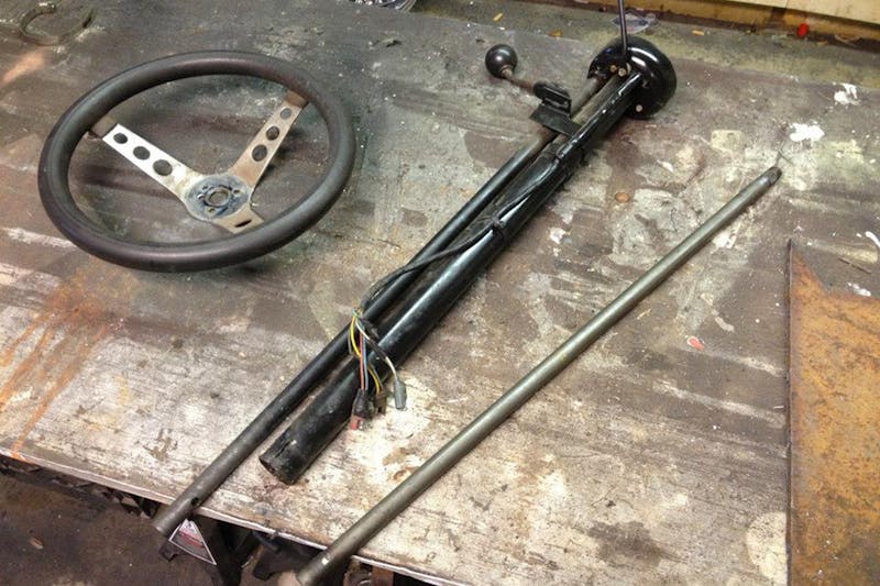 Steering Column Shortened