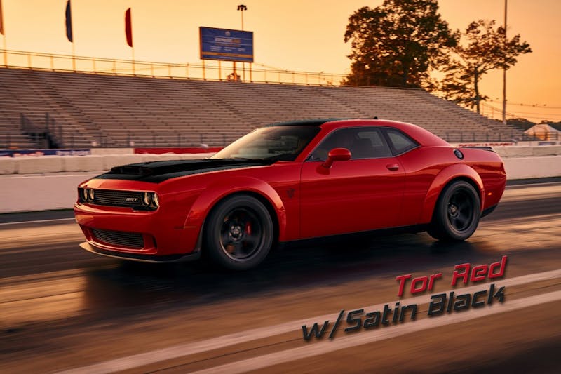 Demon-TorRedSatinBlack