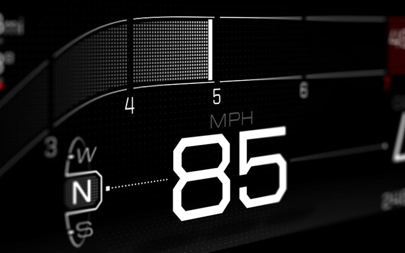 Perspective-view-of-the-Normal-Mode-of-Ford-GT-Cluster