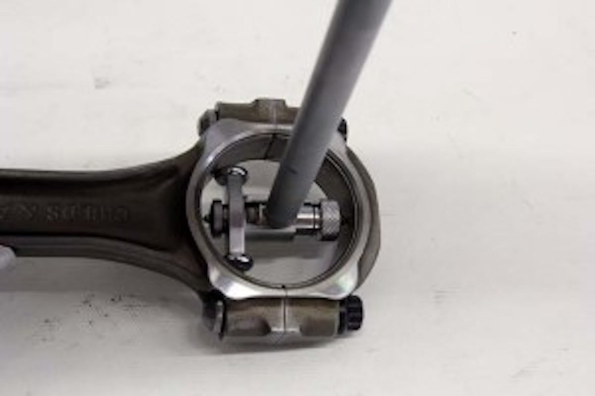 Only measure bearing clearance 90 degrees to the parting line. All engine bearings are designed with additional clearance closer to the bearing parting line. This taper prevents bearing movement due to cap walk that could potentially wipe oil off the crank journal.