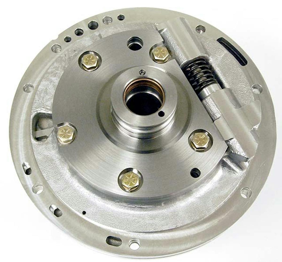 ATI's billet pump for the Turbo 400 not only can handle more power than stock, it also significantly increases line pressure with great efficiency.