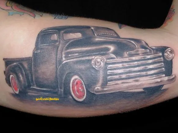 Classic Truck Tattoo