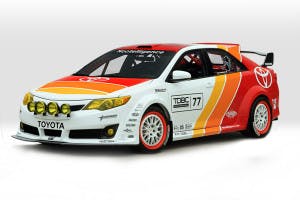 Kyle Busch Motorsports CamRally race car