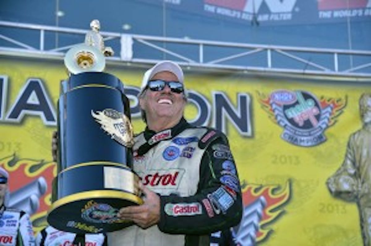 John Force wins his 16th Mello Yello NHRA Funny Car championship