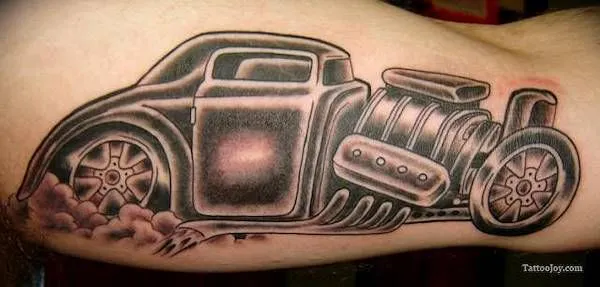 Street Rod Tattoo 2