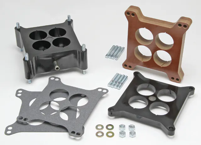 Trans Dapt Unlocks Reliability and Power From Your Carbureted Engine - Plastic and Canvas Phenolic Spacers