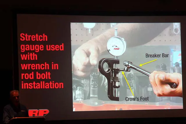 Once a bolt is over-stretched it loses its elasticity and goes plastic. That's what is happening when the red line noses over. The bolt has lost its elasticity and is more likely to fail.