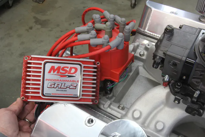 There are lots of ways to digitally upgrade your ignition system – our conversion takes advantage of the latest MSD digital technology while we save a little money along the way.