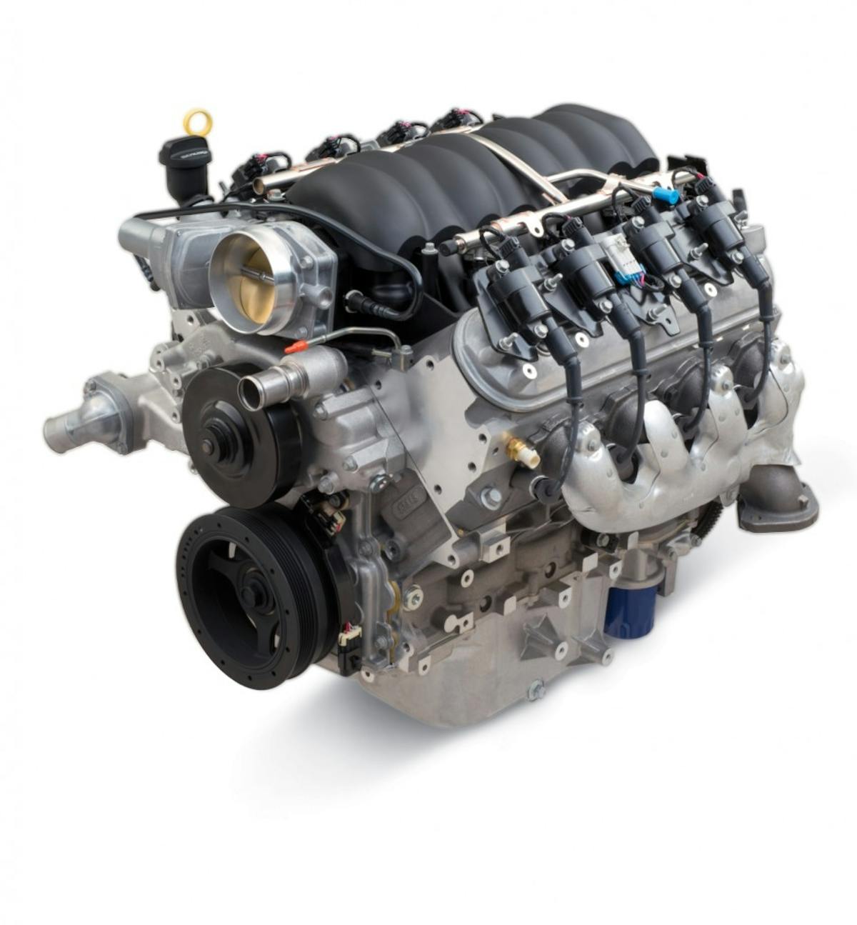 This is Chevrolet Performance’s new DR525 engine. This is basically an LS3 with an ASA cam. The engine is sealed, which means you can’t even remove the valve covers and stay legal for the class. It sounds like a ton of fun. 