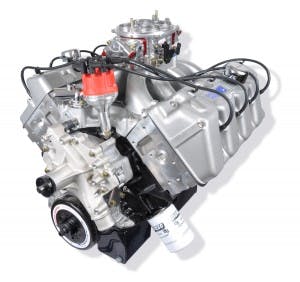 Big displacement engines like this 520ci Jon Kaase Boss 9 engine make building a car that accelerates briskly very easy. Even in a heavy car with an automatic will be a thrill with an engine that can make over 900 horsepower with an astonishing 700 lb-ft of torque way down in the rpm curve.