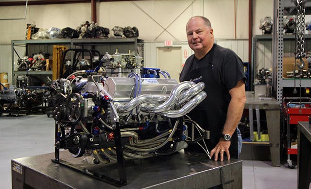 Engine builder Keith Dorton concentrates on cutting internal drag on his race engines, and the improved efficiency means big horsepower gains without the use of power adders.