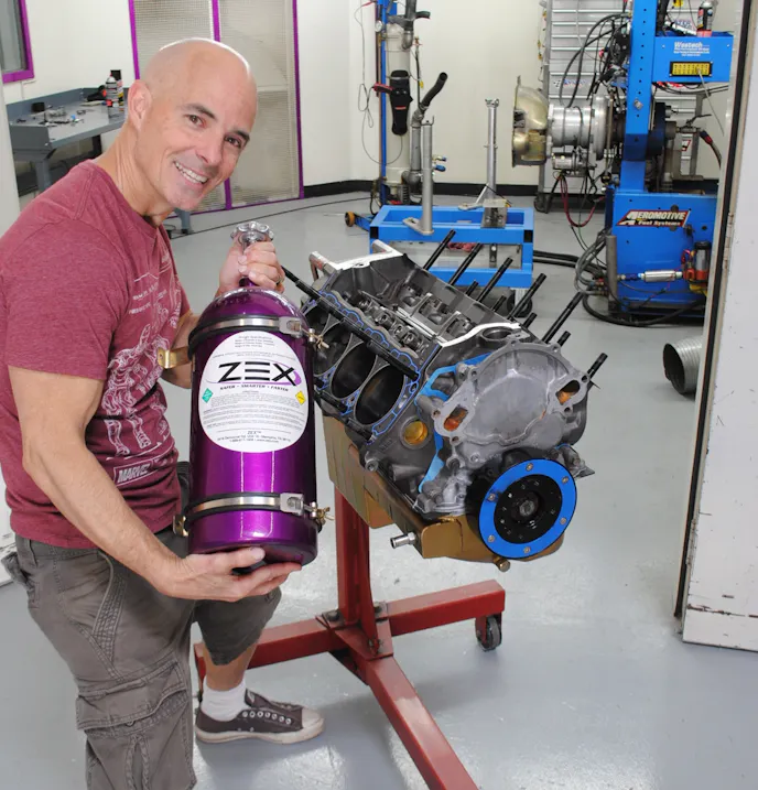 Nothing wakes up a Ford stroker like a little boost in a bottle.