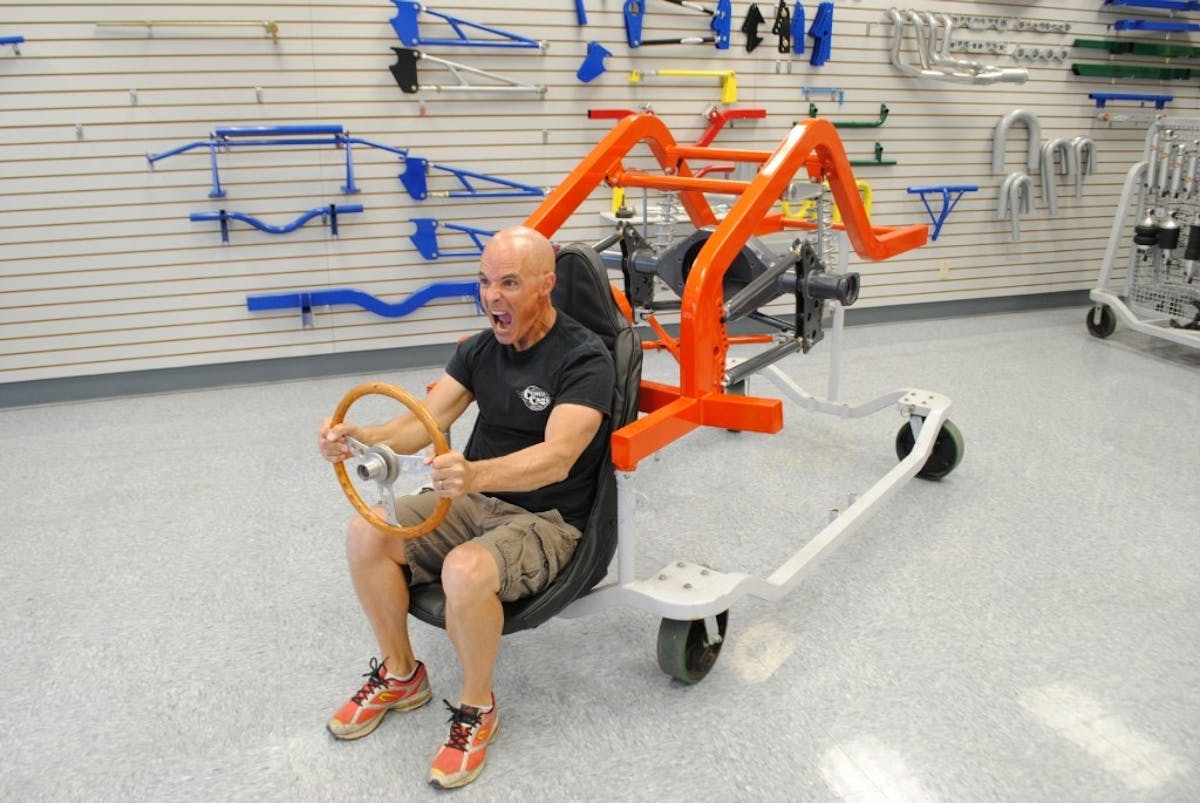 If you are serious about racing, you better get your rear in gear! 