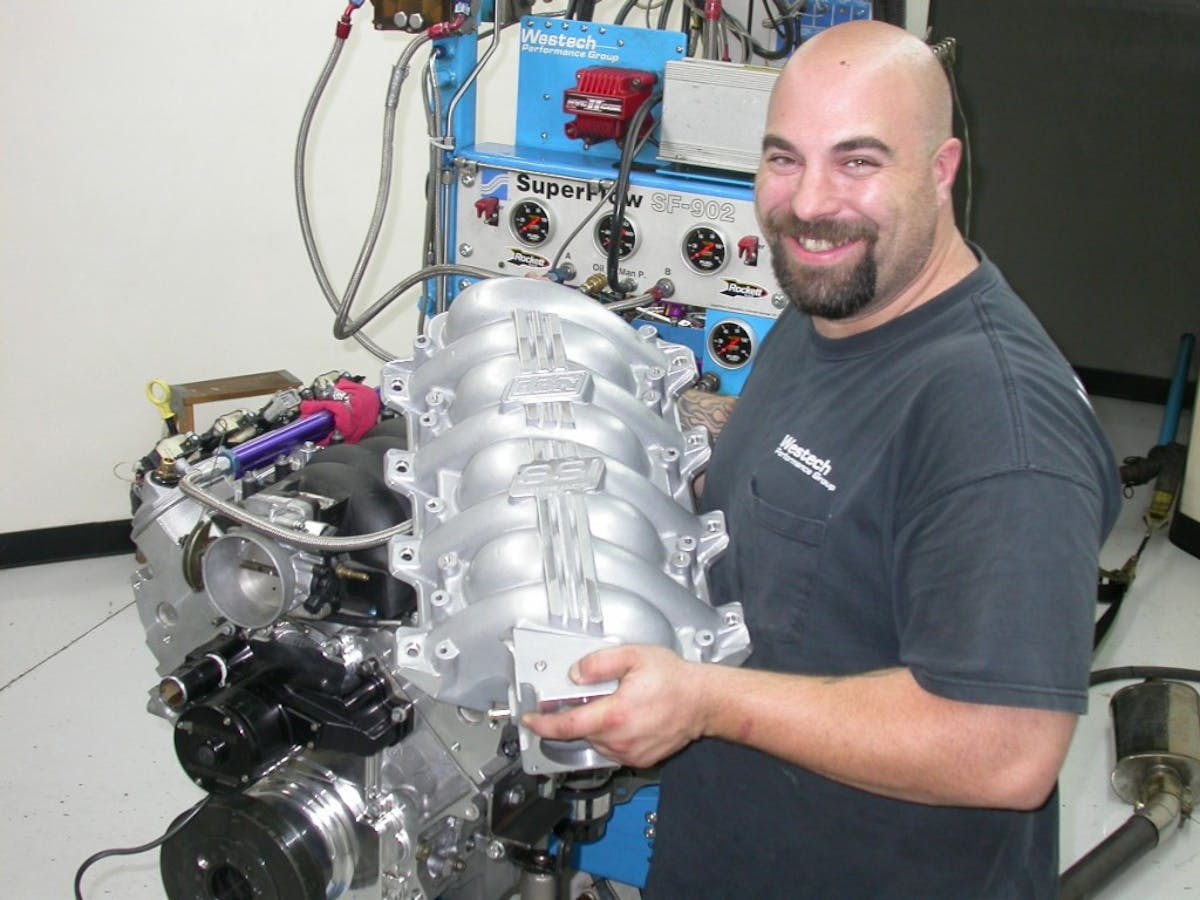 The BBK SSI and Speedmaster Qualifier (inset) intake looked impressive, but how did it compare to the factory intake?