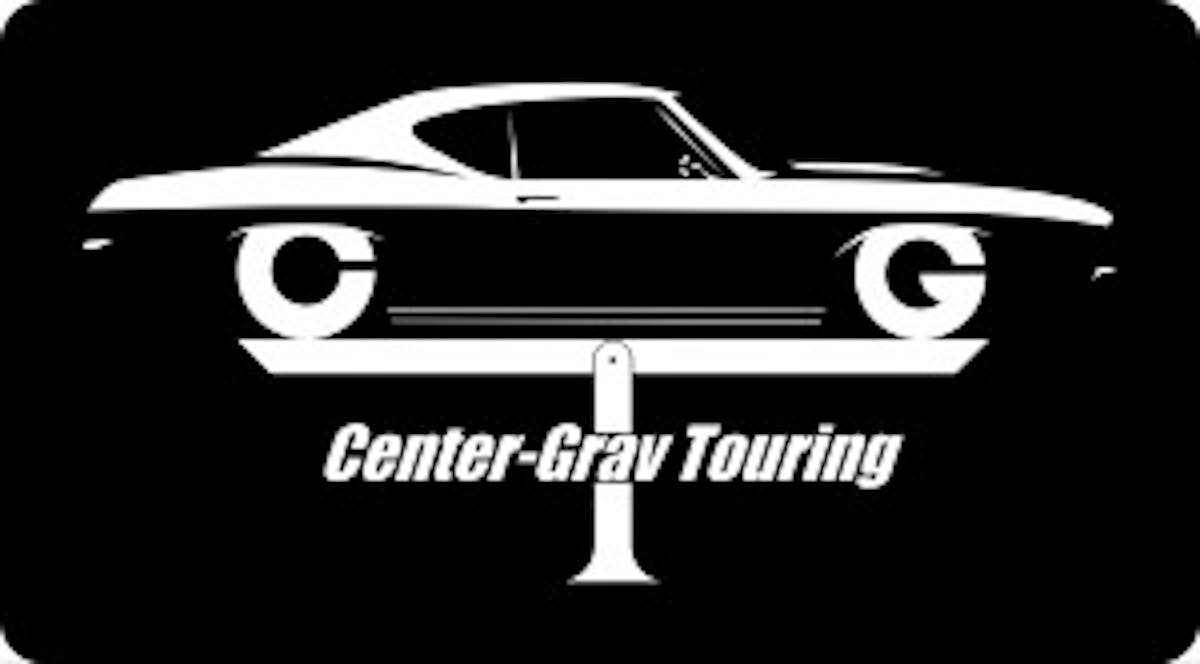 This is a logo that Dobbertin has come up with for Center of Gravity Touring. Note that the tires are the initials CG. Rick’s a pretty talented guy.