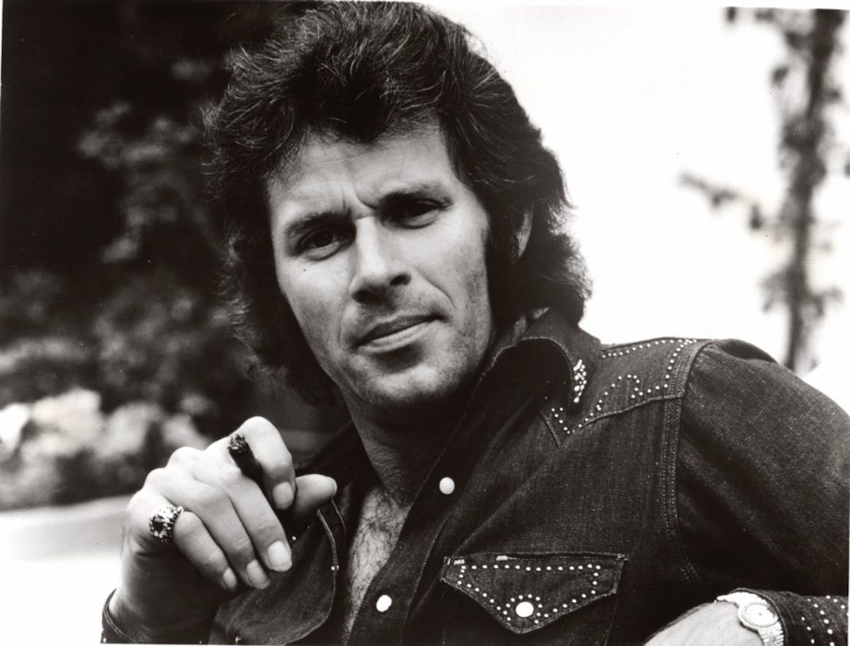 “Toby” Halicki and the “Eleanor” Mustang in its record-setting 128-foot jump, from the original Gone in 60 Seconds.