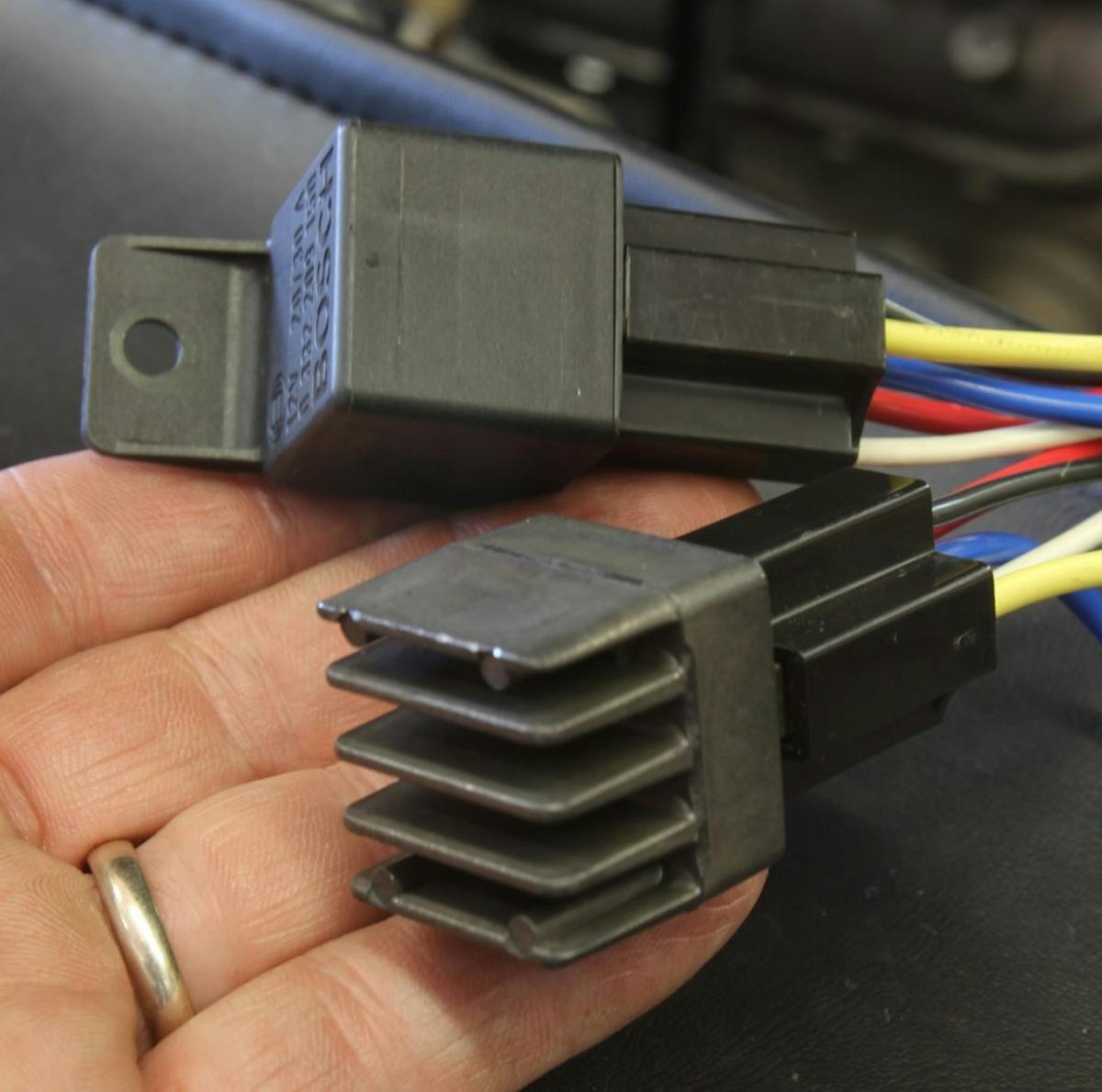 Something often overlooked when discussing digital nitrous controllers is the relay. The more expensive controllers have built-in switching devices that are commonly limited to between 30 and 40 amps. LPE offers a Hella high-frequency electronic relay that is more expensive, but LPE reports this relay has a 3.8 millisecond (0.0038-sec.) quicker response time than a normal mechanical relay.