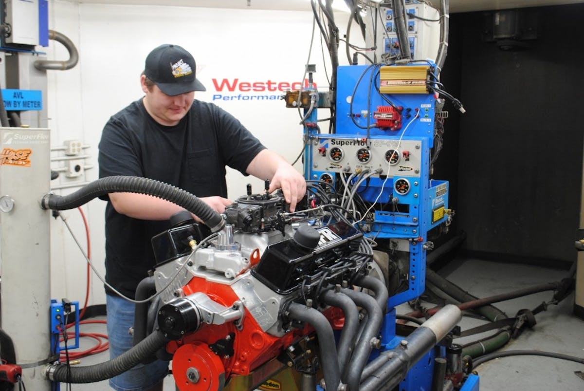 How cool would it be to build not just this powerful 383 stroker, but a complete classic C-10 Chevy truck for your senior project?