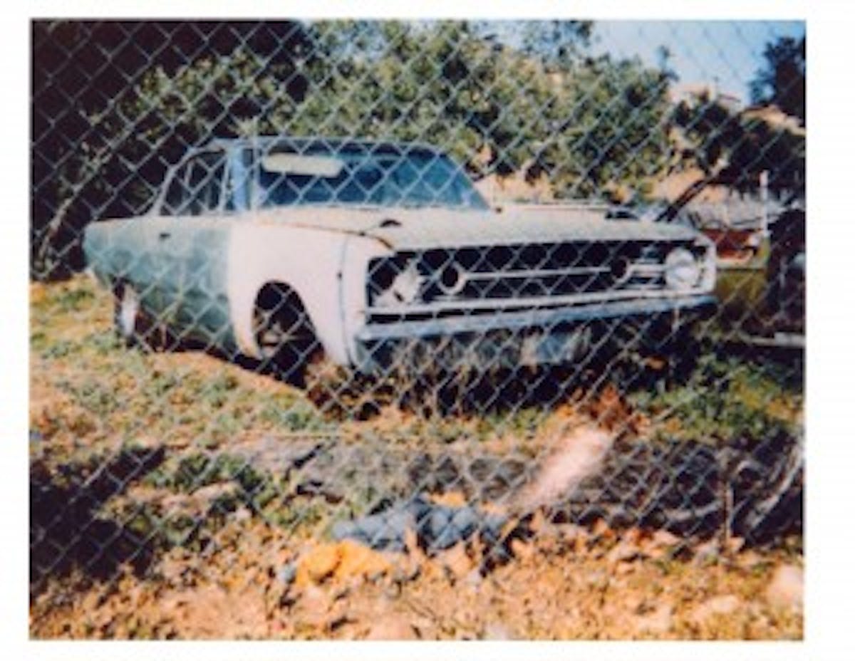 After being sold to a secretary at Paramount Studios, the Dart eventually went off the grid for decades. Here’s how it looked when a lone hiker in a remote part of the California mountains found it and brought it home for restoration. If not for that chance encounter, this famous TV car would have likely been lost forever.