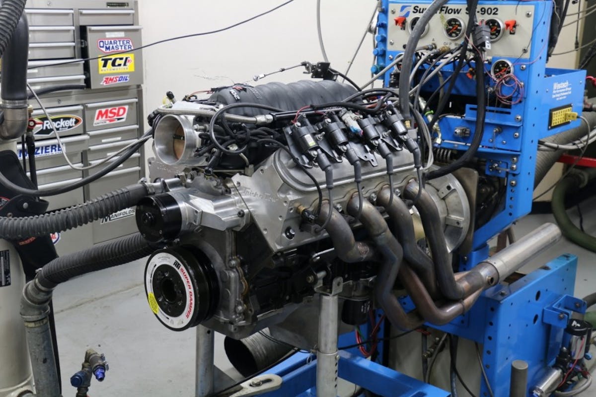 After a thorough break-in procedure, the 383 eventually pumped out 548 hp at 6,400rpm and 503 lb-ft of torque at 4,700 rpm. Compared to the stock 4.8L, the 383 offered an additional 215 hp and 160 lb-ft.