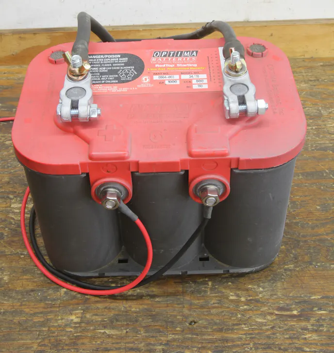 Attaching any digital controller directly to the battery is an ultra important step to allow the ECU to operate without damage from high-current components that can cause what is called electronic fly-back damage. An excellent way to attach the ECU leads is with a dual terminal battery where the top terminals will feed the starter, while the side terminals offer a location for separate leads to the ECU.  