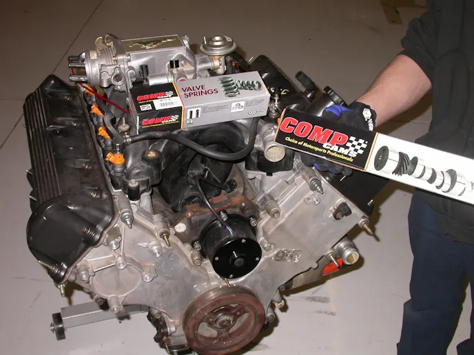 How much are cams worth on a supercharged version of the 4.6L Ford?