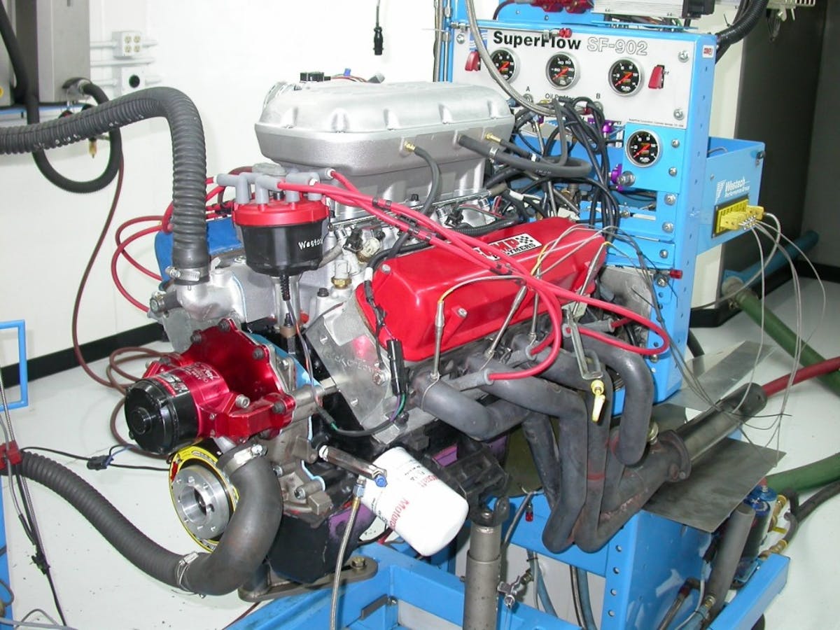 Prior to running in anger, the 331 was treated to a pair of break-in cycles using Lucas 30W oil. Once tuned using the FAST XFI management system, the 331 produced peak numbers of 449 hp and 419 lb-ft of torque. Since the short-block was augmented with forged rods and pistons, it was all ready for some boost.    