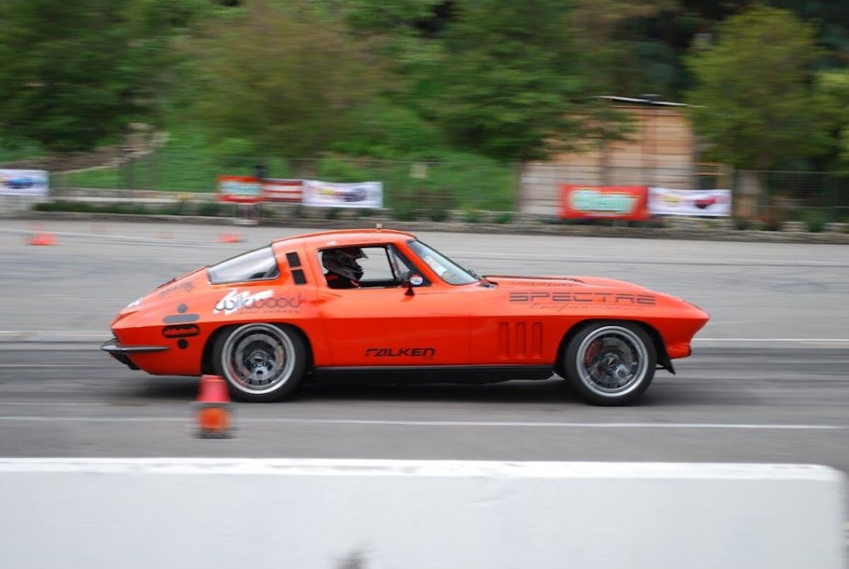 This C2 Corvette was one of the fastest of the day.