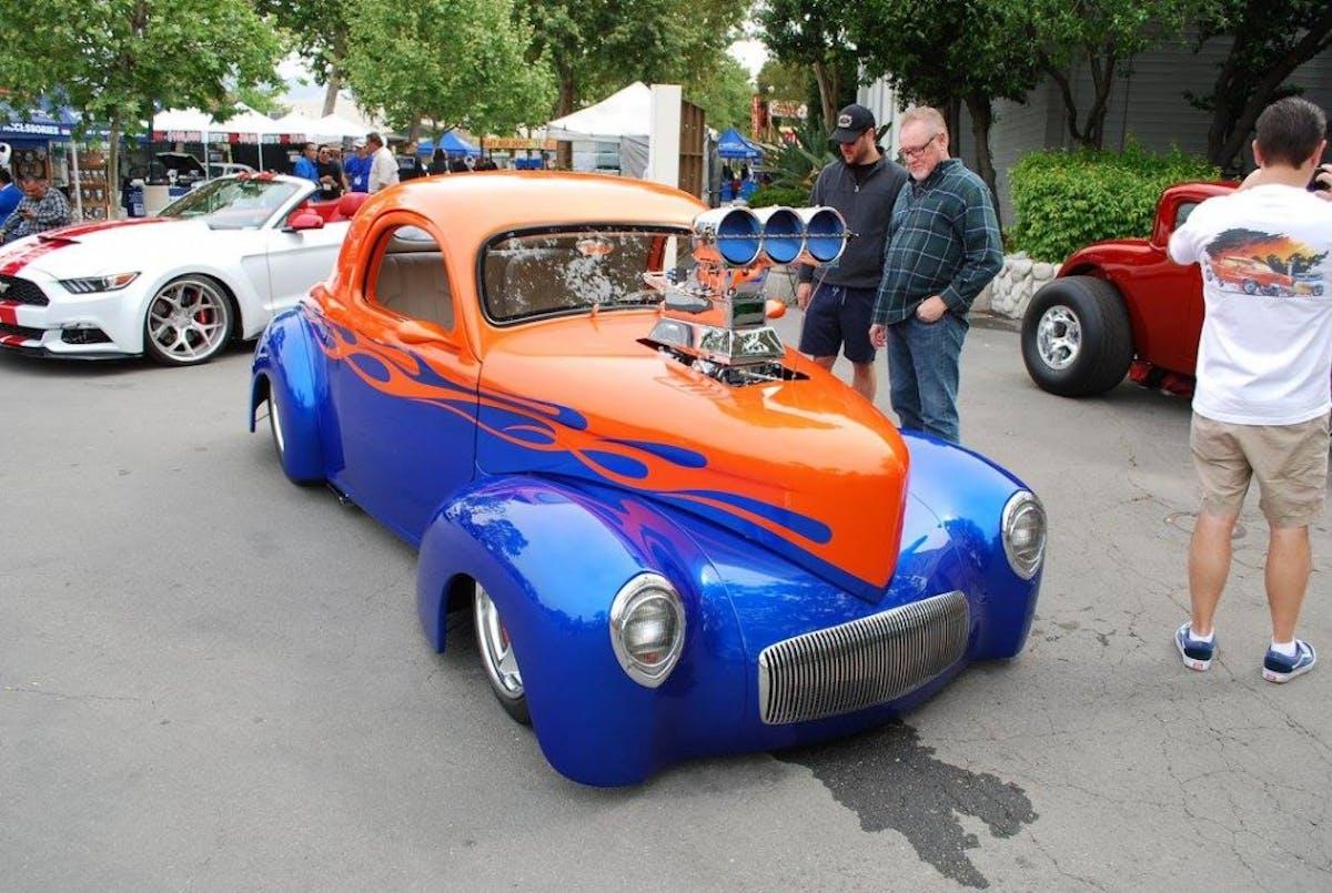 Jim Hix's '4 Willys won the editor's choice award for Street Rod Life Magazine.