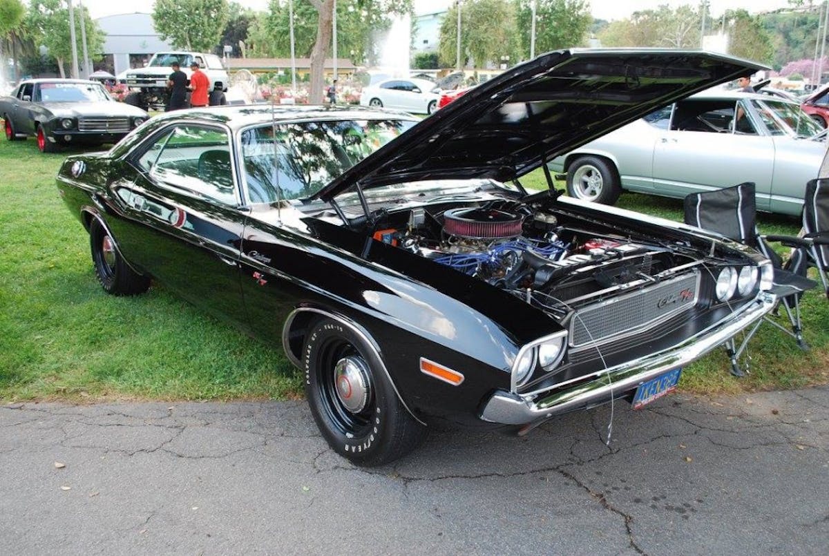 1970 Dodge Challenger Hemi of Roger and Linda Cole from Chino CA.