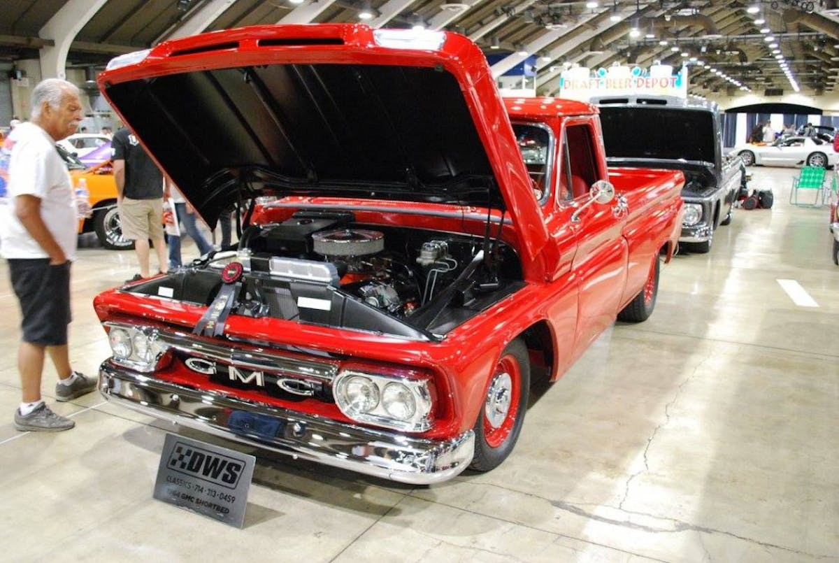 A truly well done '64 GMC built by DWS.