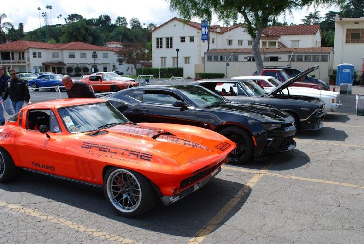 Ready for war, hot candidates in the autocross competition.