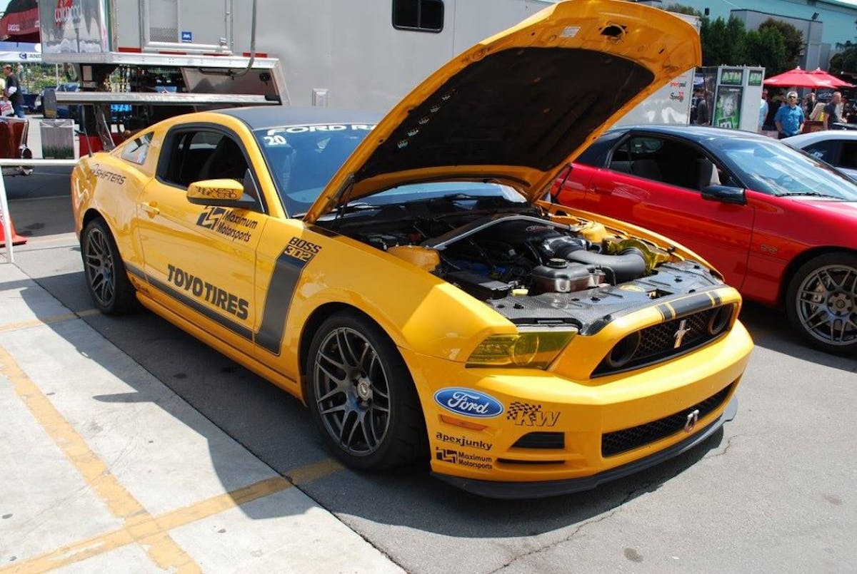 Highly competitive 2013 Boss 302 autocross competitor.
