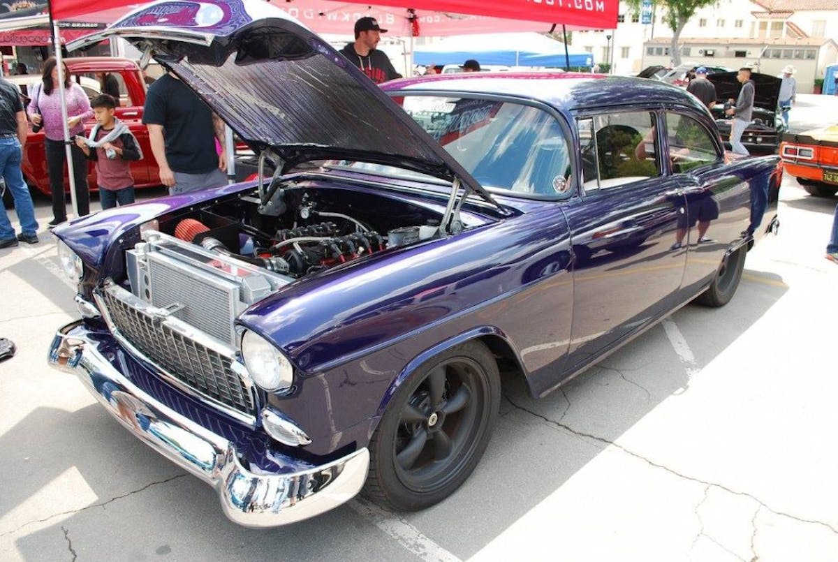 Another TCI suspended machine, this '55 run an LSX454 engine.