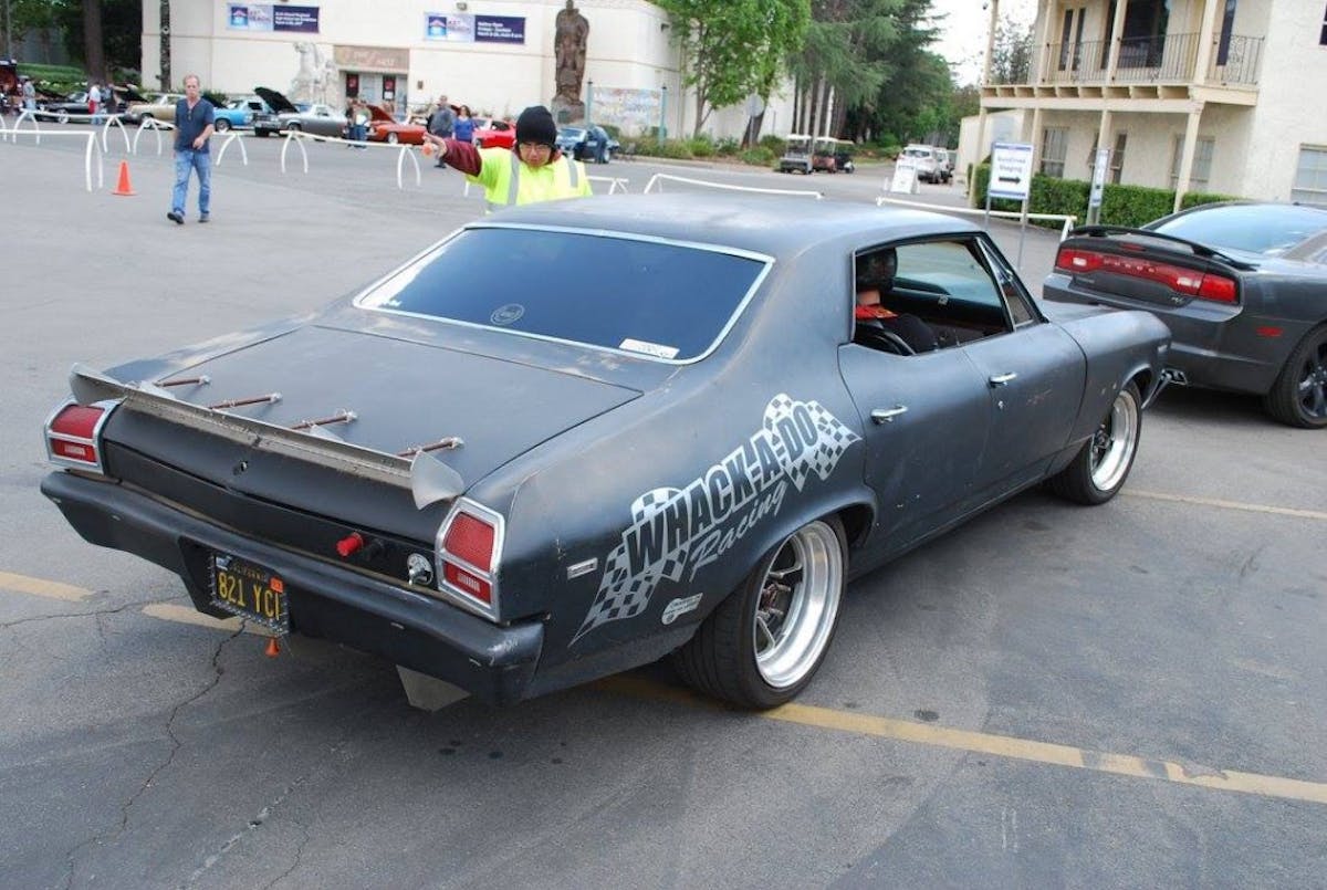 This '69 Chevelle did well in autocross competition. The creative treatments to the body made it a standout performer.